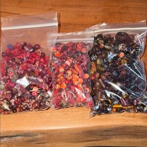 HUGE collection of beads and other jewelry parts